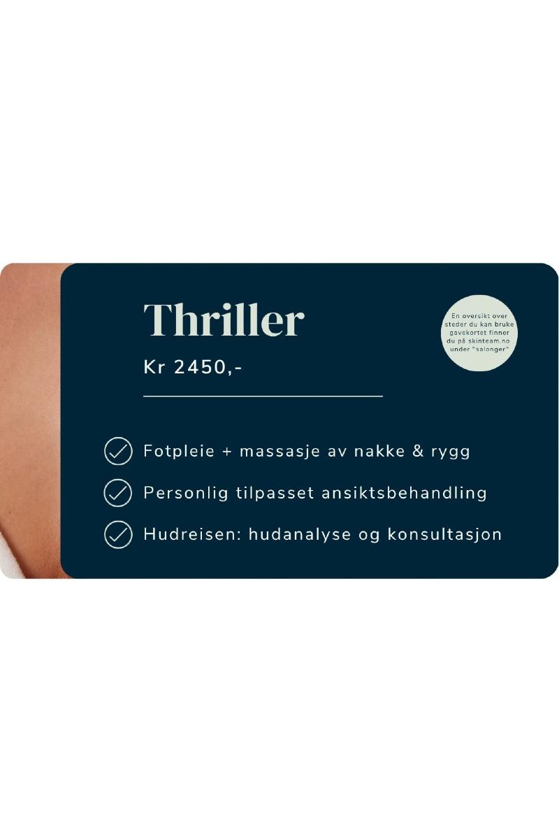 Gavekort Thriller